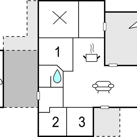 بيت للعطل Three-bedroom In Blåvand